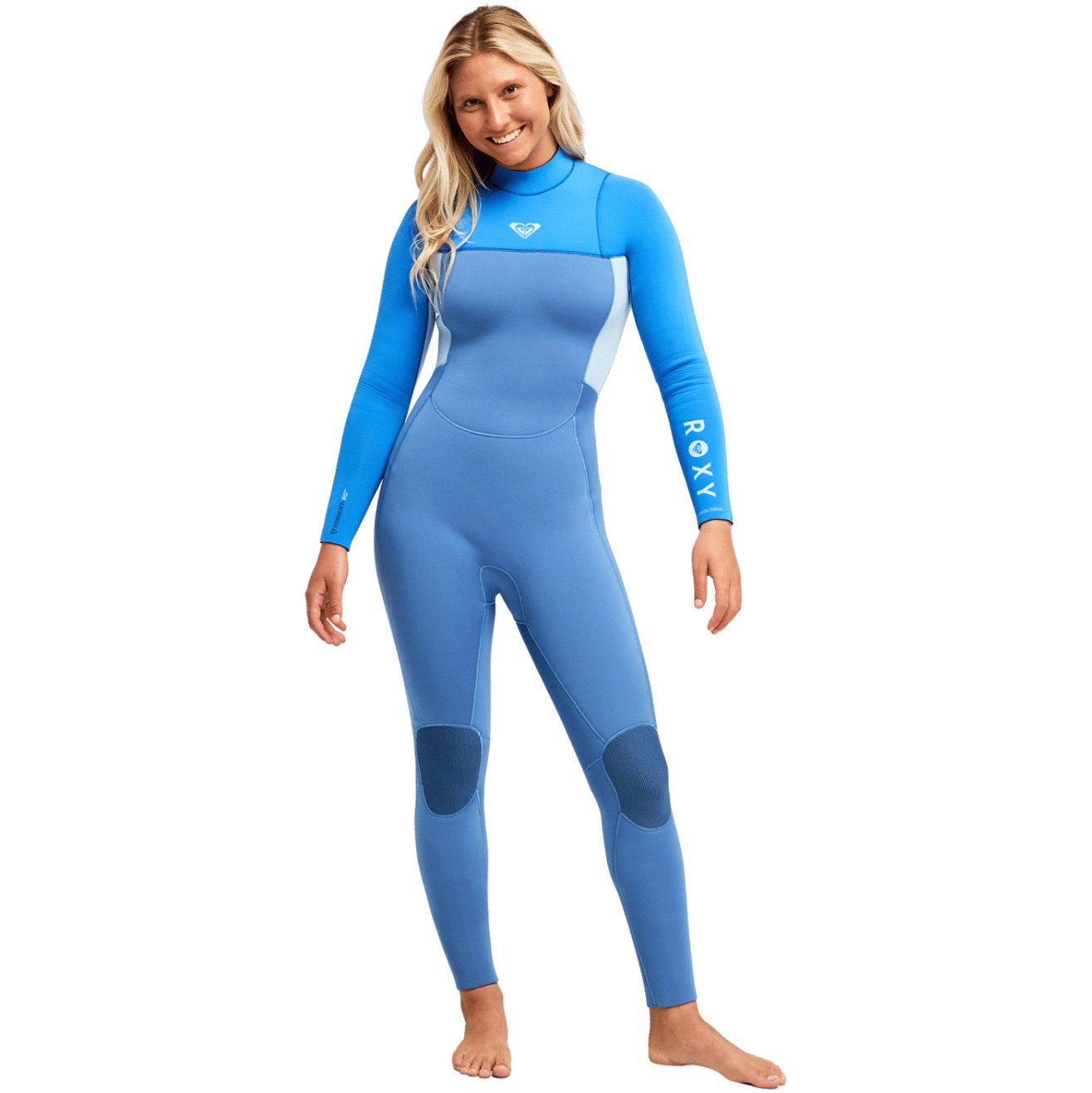 2026 Roxy Womens Prologue+ 4/3mm Back Zip Wetsuit 26BW213516 - Dutch Blue